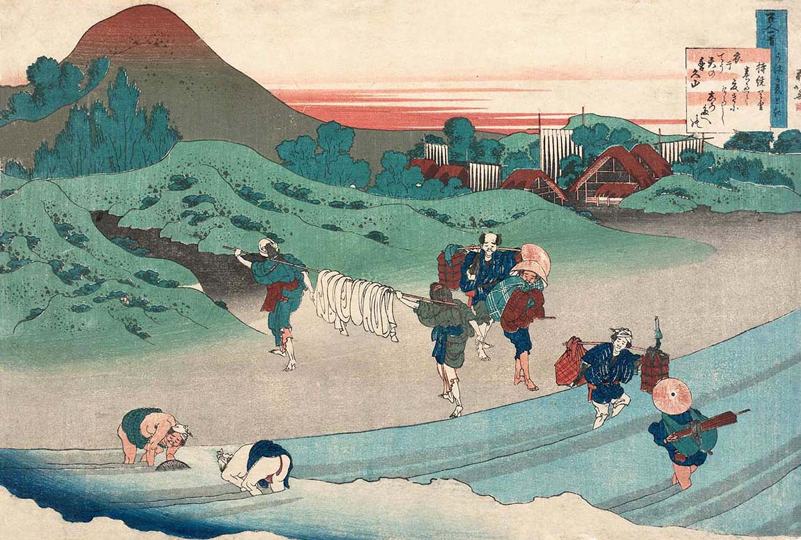 Hokusai – Jitô Tennô
