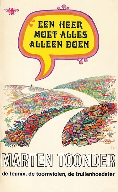 Omslag van 'Een heer moet alles alleen doen', door Marten Toonder.