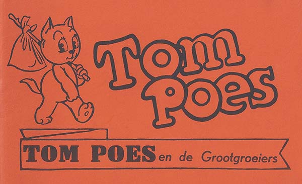 Omslag van 'De grootgroeiers', door Marten Toonder.