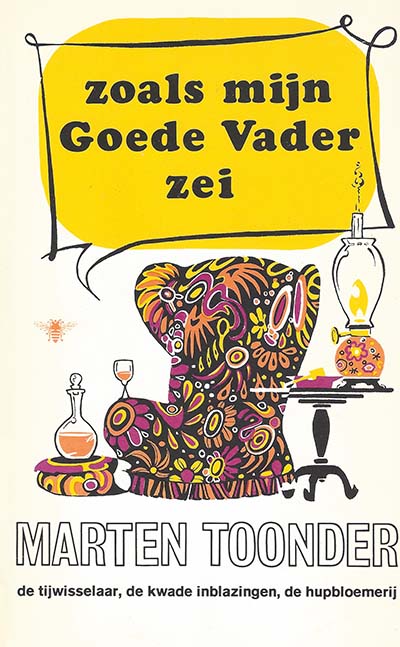 Omslag van 'Zoals mijn goede vader zei', door Marten Toonder.