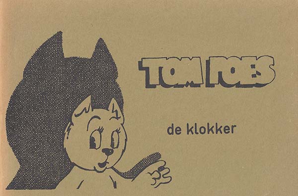 Omslag van 'De klokker', door Marten Toonder.