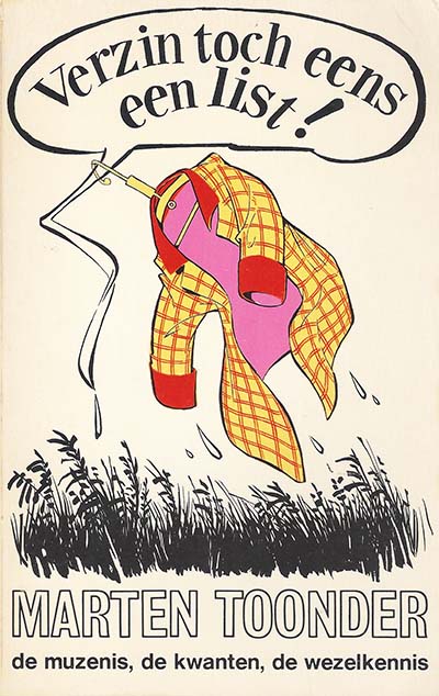 Omslag van 'Verzin toch eens een list', door Marten Toonder.