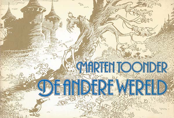 Omslag van 'De andere wereld', door Marten Toonder.