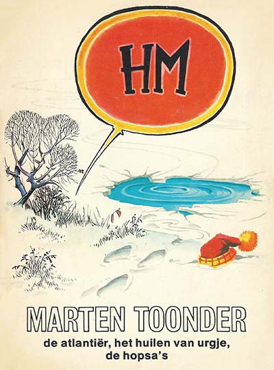 Omslag van 'HM', door Marten Toonder.