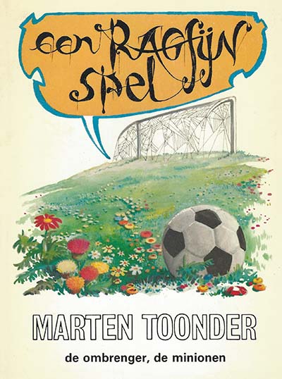 Omslag van 'Een ragfijn spel', door Marten Toonder.