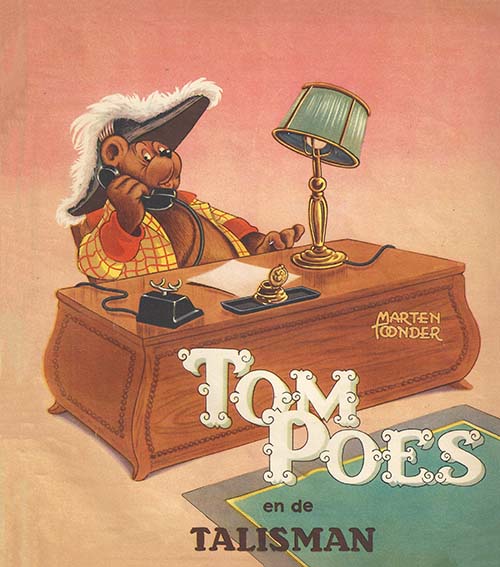 Omslag van 'De talisman', door Marten Toonder.