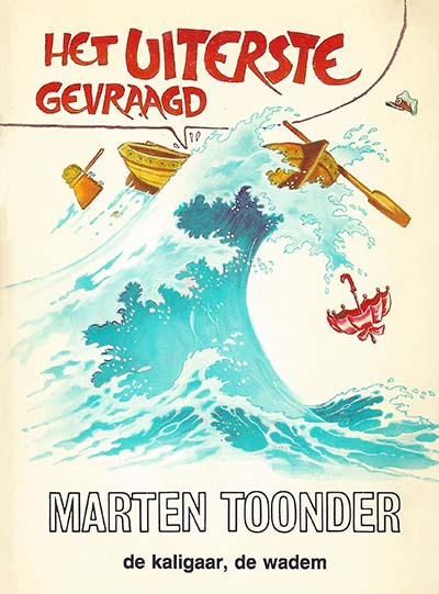 Omslag van 'Het uiterste gevraagd', door Marten Toonder.