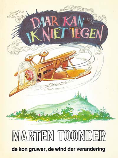 Omslag van 'Daar kan ik niet tegen', door Marten Toonder.