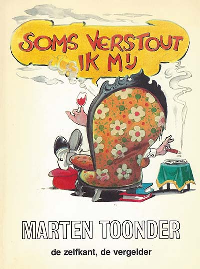 Omslag van 'Soms verstout ik mij', door Marten Toonder.