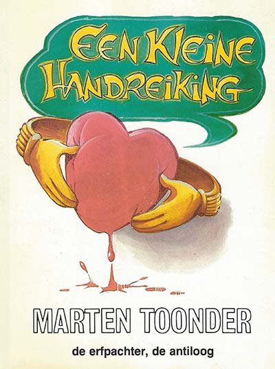 Omslag van 'Een kleine handreiking', door Marten Toonder.