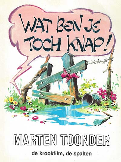 Omslag van 'Wat ben je toch knap', door Marten Toonder.