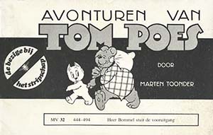 Heer Bommel stuit de vooruitgang, door Marten Toonder.