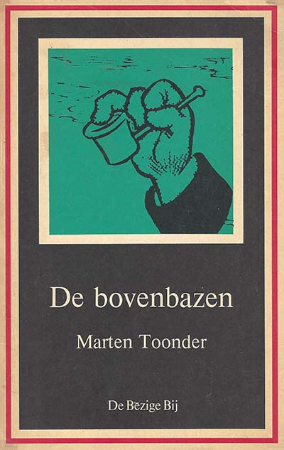 Omslag van 'De bovenbazen', door Marten Toonder.