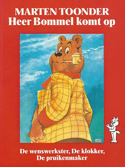 Omslag van 'Heer Bommel komt op', door Marten Toonder.