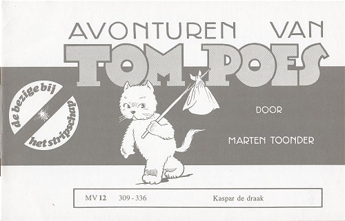Kaspar de draak, door Marten Toonder.