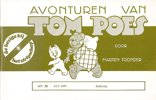 Omslag van 'Solfertje', een verhaal van Marten Toonder.