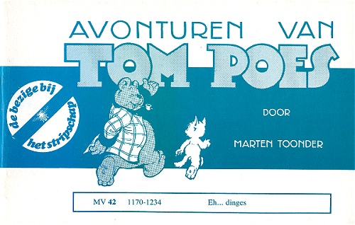 Omslag van 'Eh... Dinges', een verhaal van Marten Toonder.