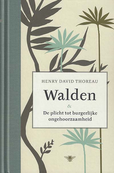 Omslag van het boek 'Walden', door Henry David Thorerau.