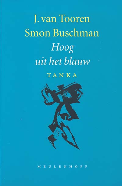 Omslag van het boek 'Hoog uit het blauw', door J. van Tooren.