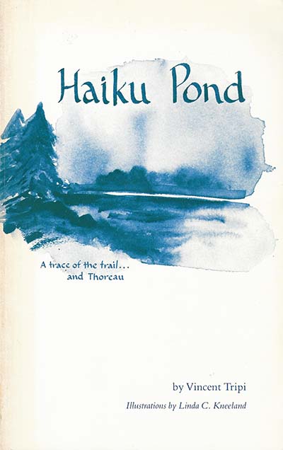 Omslag van het boek 'Haiku Pond', geschreven door Vincent Tripi.