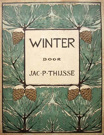 Verkade album Winter, door Jac.P. Thijsse