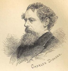 Portret van Charles Dickens