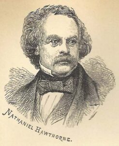 Portret van Nathaniel Hawthorne