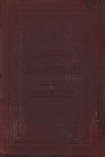 Chambers's cyclopædia of English Literature