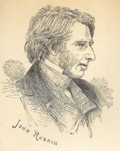 Portret van John Ruskin