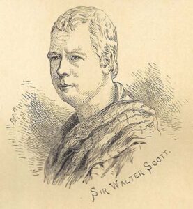 Portret van Sir Walter Scott
